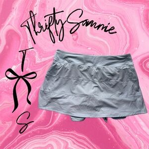 Light Blue Lululemon pace rival skort 12 women’s skirt